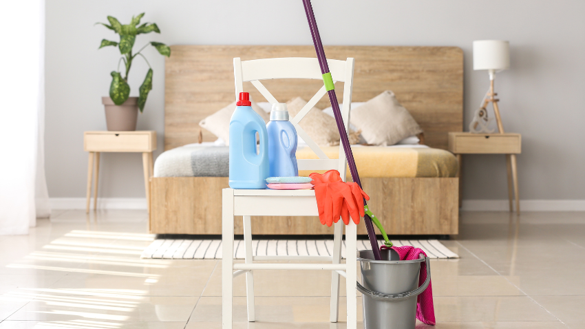 How to Keep Your Cleaning Supplies Ready and Near - Home Plus Cleaning