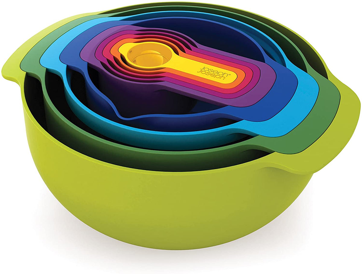 JOYTABLE™ Mixing Bowls With Measuring Cups And Spoons Set [Case of